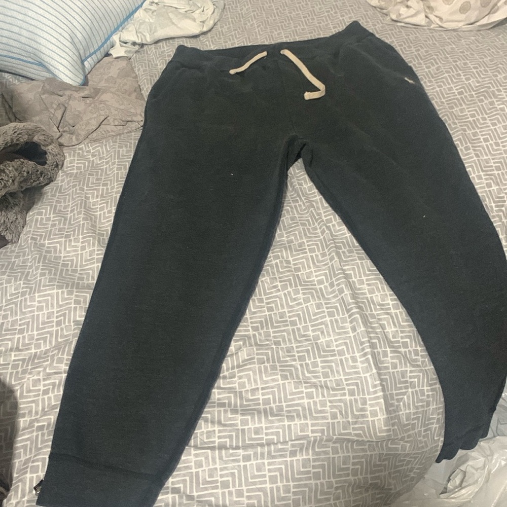 Grey Ralph Lauren sweats size L